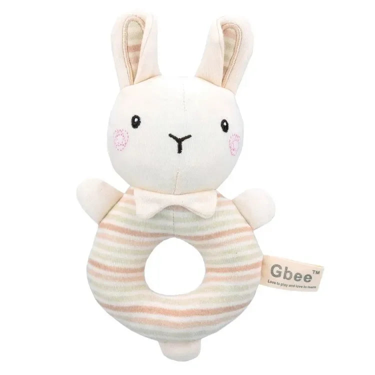 Baby Rattles Soft Cartoon Cute Plush Animal Rattles Toys Child Educational Handbells Soft Toddler Baby Comfort Toys игрушки для